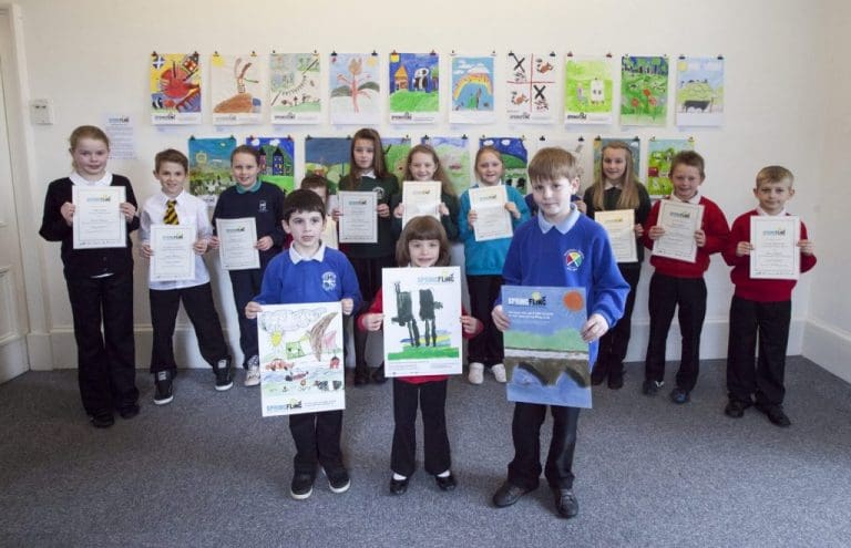 Beautiful Beltie Wins Spring Fling National Poster Competition