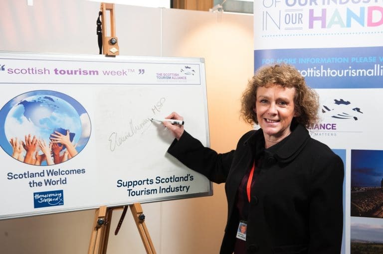 LOCAL MSP SIGNS UP TO SUPPORT SCOTTISH TOURISM WEEK