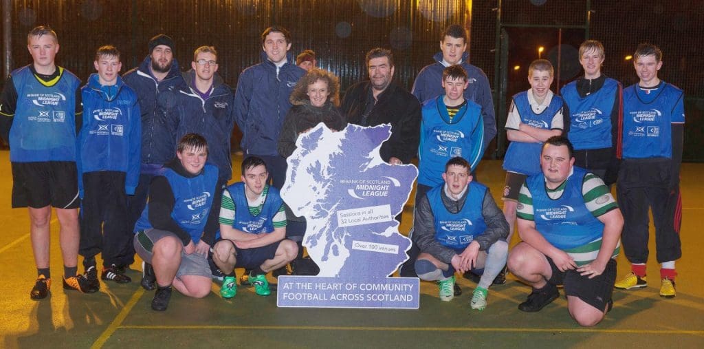 D&G MSP AND COUNCILLOR BACK MIDNIGHT FOOTBALL LEAGUE