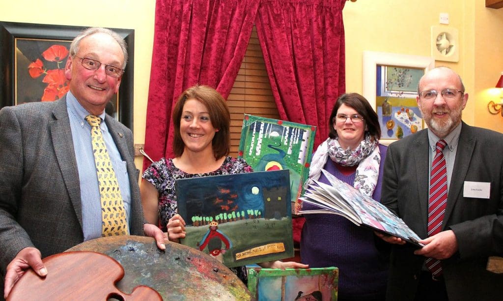 KIRKCUDBRIGHT ROTARY CLUB PREPARES FOR YOUNG ARTIST COMPETITION