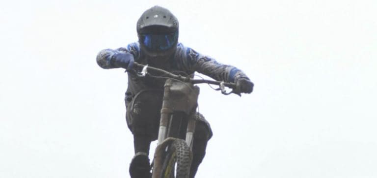 D&G’s FRAZER McCUBBING IS HOPING TO MAKE A CAREER IN MOUNTAIN BIKING