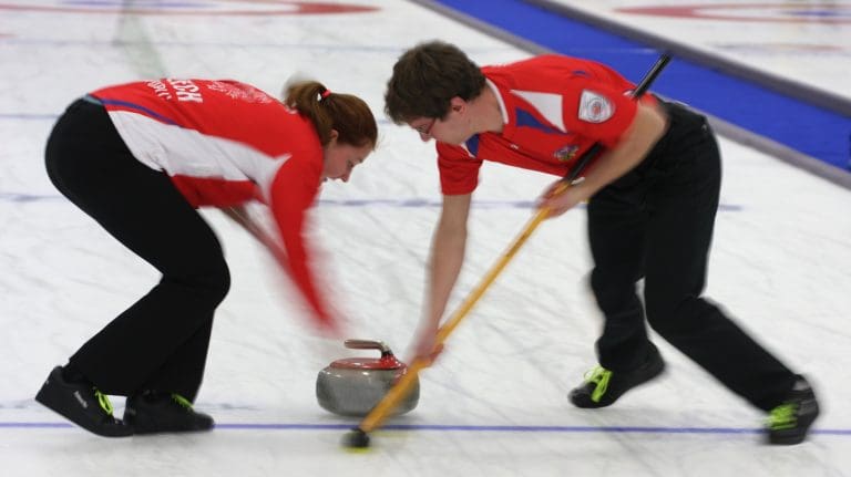 DUMFRIES ICE BOWL HOLDS WORLD MIXED DOUBLES CURLING CHAMPIONSHIPS
