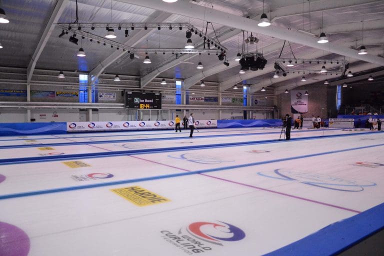 SWITZERLAND WIN WORLD MIXED DOUBLES CURLING AT DUMFRIES ICE BOWL