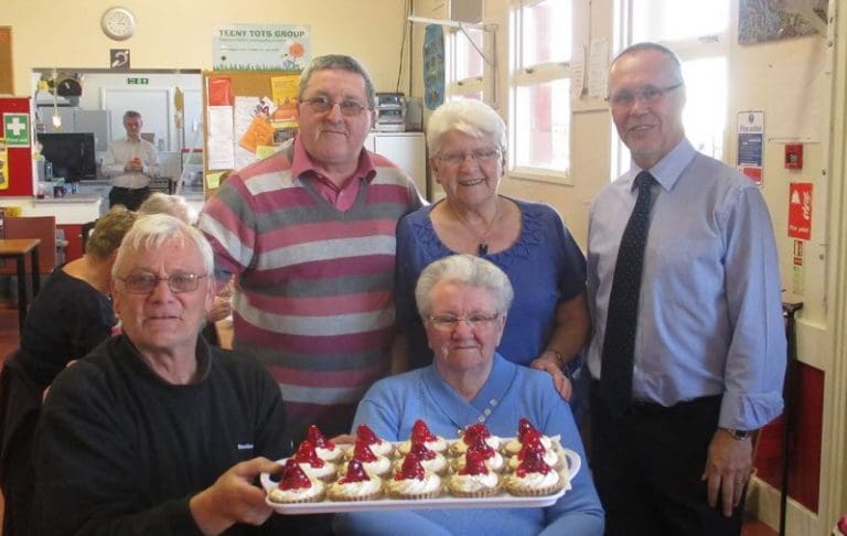 LOCAL MP DISCUSS ROLE WITH YOUNG AT HEART CLUB