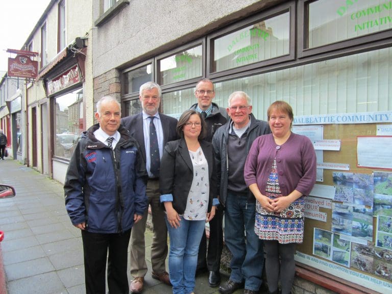 LOCAL MSP ALEX FERGUSSON BACKS DALBEATTIE RIVER CLEAN-UP INITIATIVE