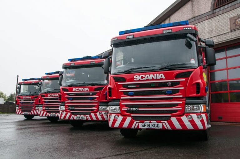 NEW FIRE ENGINES IN DUMFRIES AND GALLOWAY