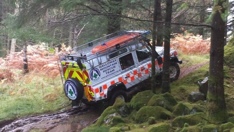 DOUBLE CALL OUT FOR GALLOWAY MOUNTAIN RESCUE TEAM