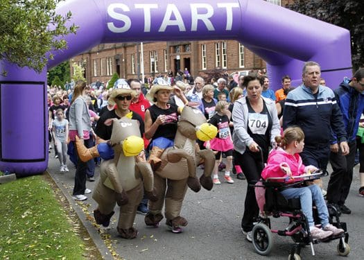THE ROTARY CLUB OF DUMFRIES DEVORGILLA HOLD RUN4HEALTH 29/6/14