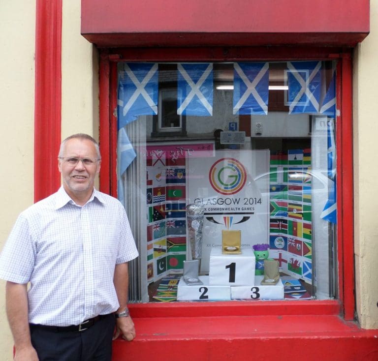 LOCAL MP’S STRANRAER OFFICE GETS READY FOR QUEEN BATON’S RELAY