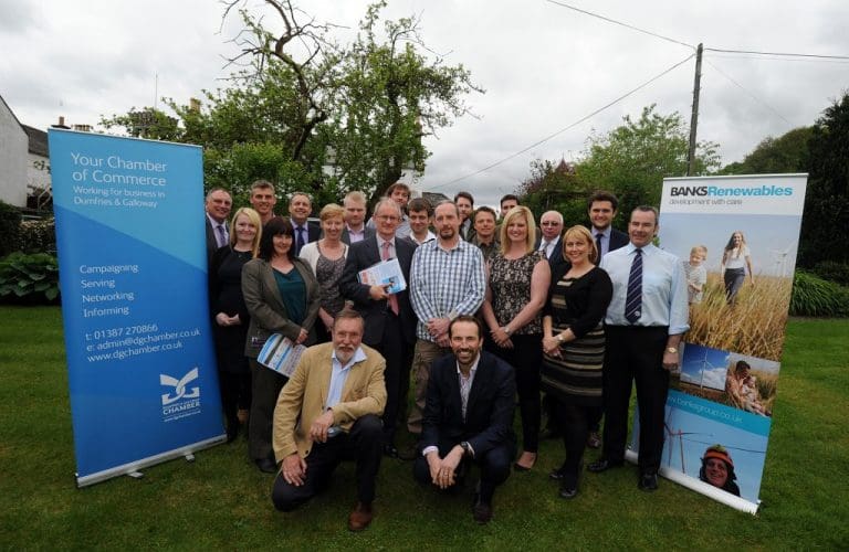DUMFRIES AND GALLOWAY BUSINESSES SIGN UP TO WIND FARM OPPORTUNITIES