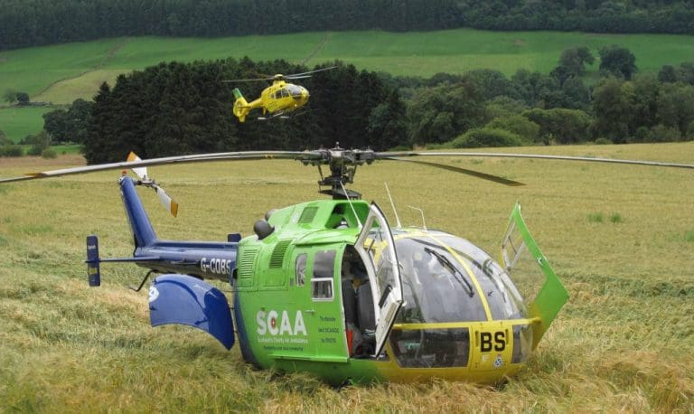 SCOTLAND’S FARMERS TEAM UP WITH AIR AMBULANCE CHARITY TO LAUNCH A NEW EMERGENCY INCIDENT INITIATIVE