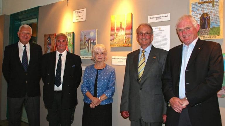 ROTARY BRINGS YOUTH ART TO KIRKCUDBRIGHT