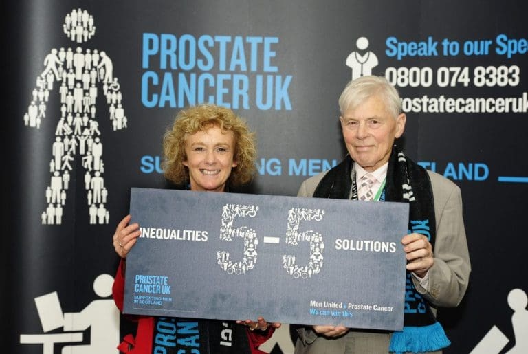 DUMFRIES AND GALLOWAY MSP SHOWS SUPPORT FOR PROSTATE CANCER CHARITY CAMPAIGN