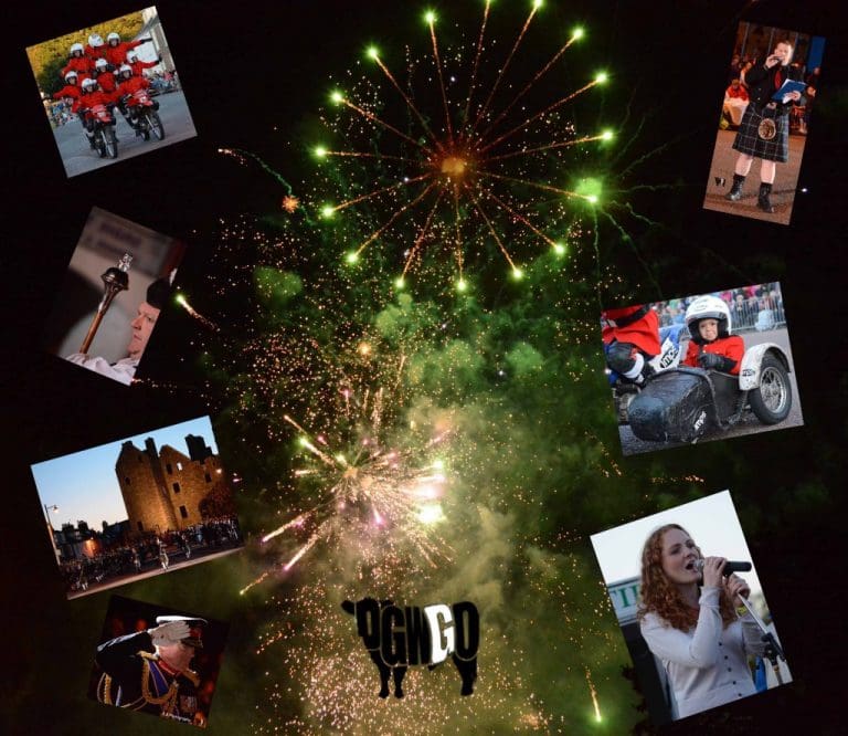KIRKCUDBRIGHT FLOODLIT TATTOO 2014 -DGWGO REVIEW