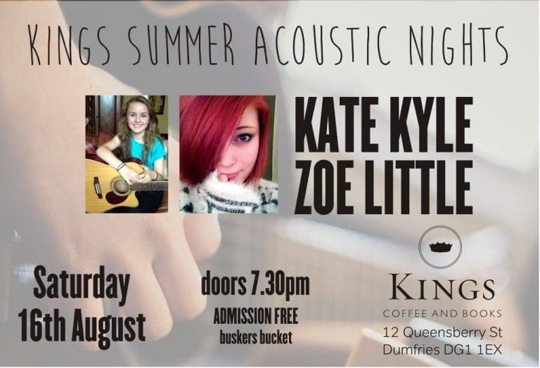 KINGS COFFEE AND BOOKS PUTS ON MORE FREE MUSIC