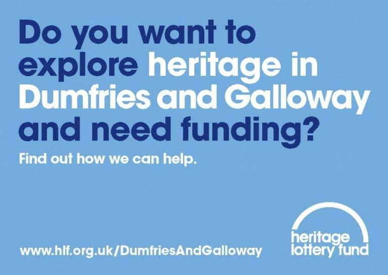 HERITAGE LOTTRY FUND HOLD SURGERY SESSIONS TO HELP ANYONE IN D&G INTERESTED IN APPLYING FOR FUNDING