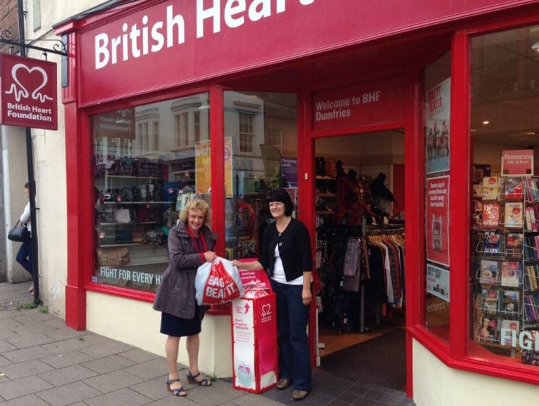 LOCAL MSP BACKS CHARITY SHOP’S CAMPAIGN IN DUMFRIES