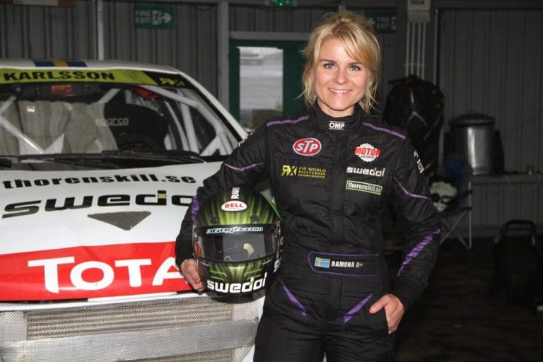 GOLDEN GIRL OF RALLY CROSS JOINS DUMFRIES RX TEAM ALBATEC FOR GERMANY ROUND