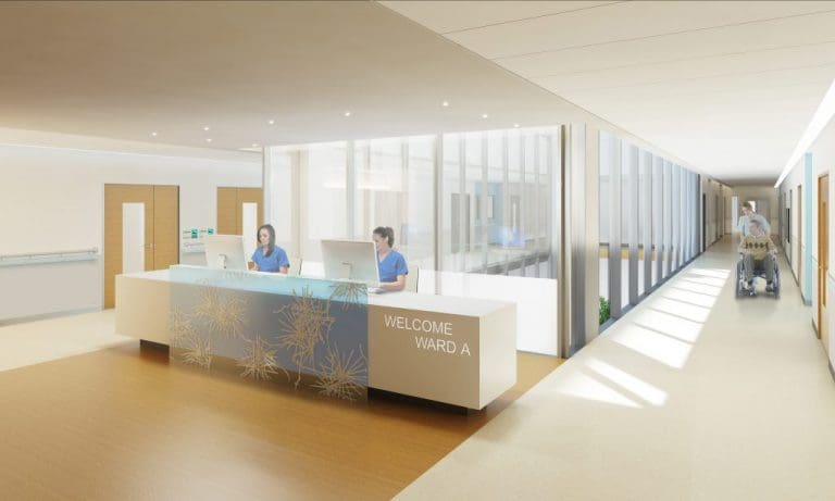 NHS DUMFRIES SHOW IMAGES OF NEW HOSPITAL