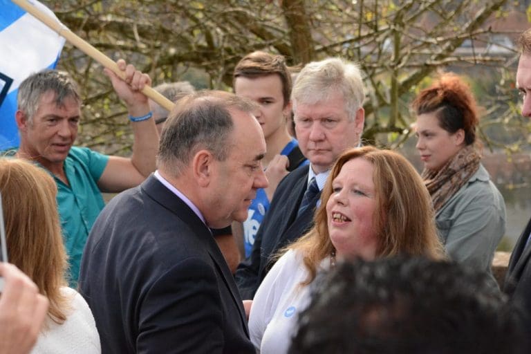 ALEX SALMOND TO RESIGN AS FIRST MINISTER