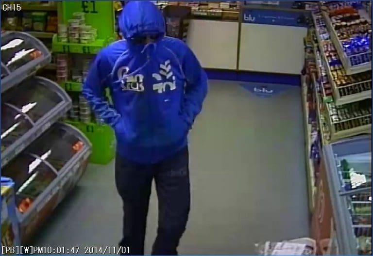 POLICE RELEASE CCTV IMAGE OF MAN INVOLVED IN DUMFRIES PETROL STATION INCIDENT