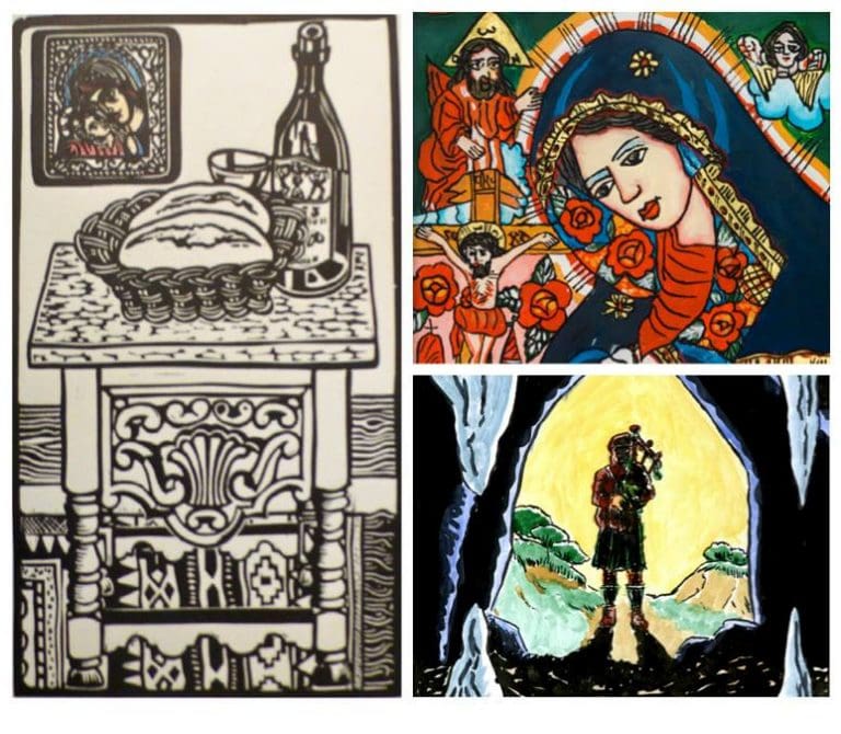 ICONS PROVIDE THEME FOR BRAND NEW EXHIBITION BEHIND THE YELLOW DOOR IN DUMFRIES