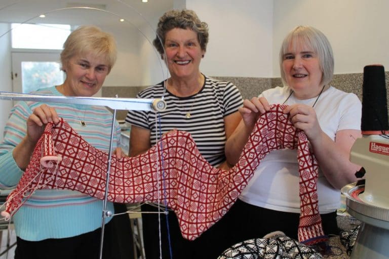 HISTORIC SANQUHAR PATTERN KNITWEAR COMES TO LIFE ONCE MORE