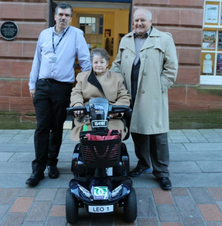 DUMFRIES AND GALLOWAY COUNCIL  MOBILITY SCOOTER SCHEME LAUNCHES