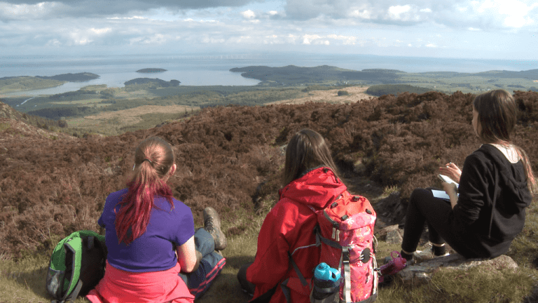 DUMFRIES AND GALLOWAY SCHOOLS ‘LIE OF THE LAND’ PROJECT SHORTLISTED FOR RSPB AWARD