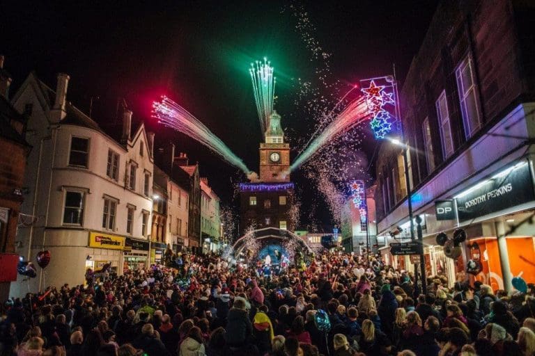 EVERYONE IS IN FOR A FESTIVE TREAT AT DUMFRIES  CHRISTMAS EXTRAVAGANZA