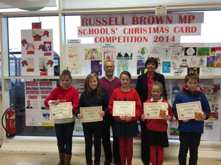 DUMFRIES AND GALLOWAY  MP REWARDS REGIONS TALENTED YOUNG PEOPLE