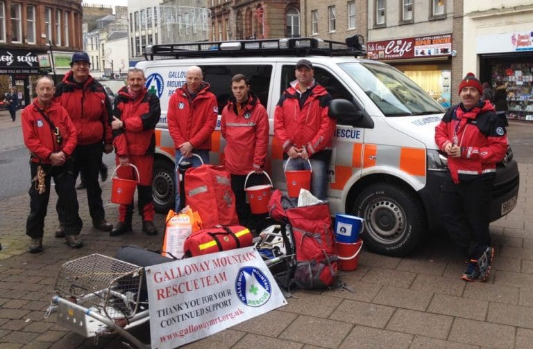 GALLOWAY MOUNTAN RESCUE TEAM HAVE A HAT-TRICK OF ACTIVITIES