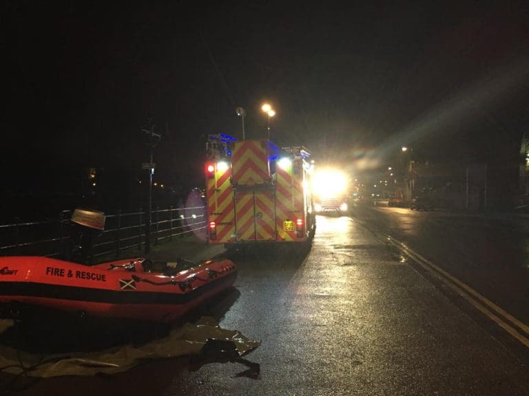 SEARCH FOR 18 YEAR OLD MAN AT RIVER NITH DUMFRIES CONTINUES