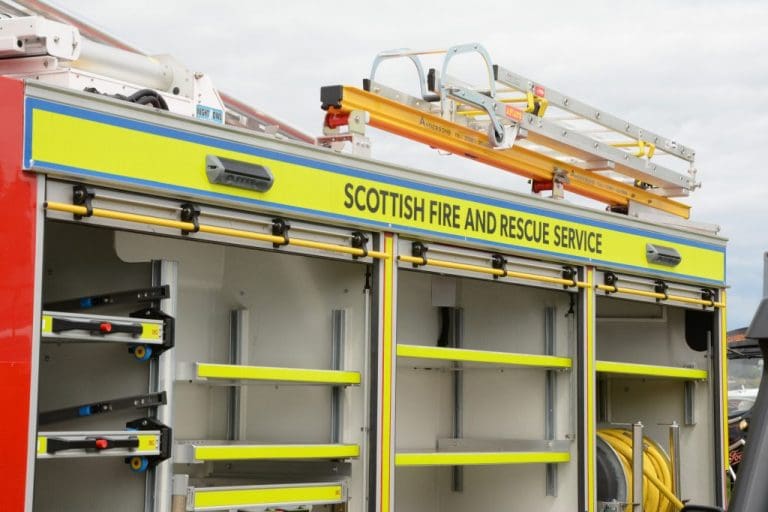 TWO MEN RESCUED FROM OVERTURNED CAR NEAR LOCKERBIE
