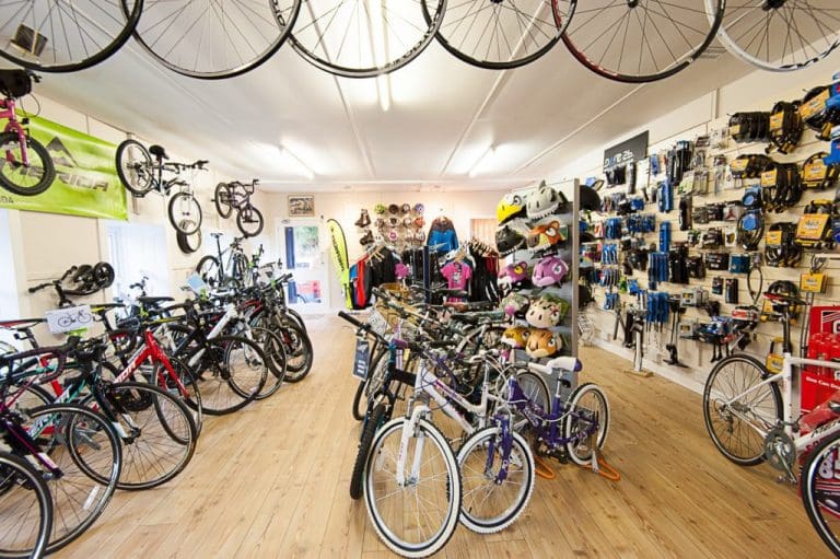 WIGTOWNSHIRE BASED BIKE SHOP HAS BEEN SHORTLISTED IN TOP 20  BEST SMALL SHOPS IN THE UK