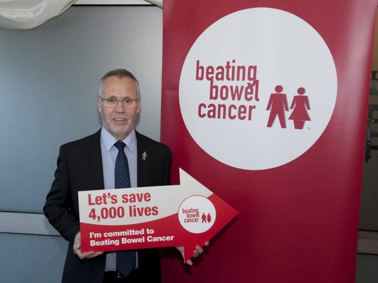 DUMFRIES AND GALLOWAY MP VOWS TO HELP SAVE 4,000 LIVES FROM BOWEL CANCER