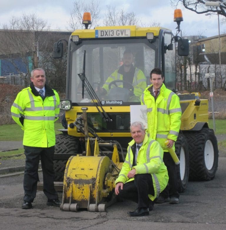 DUMFRIES AND GALLOWAY POTHOLE REPAIRS AHEAD OF PREVIOUS YEARS