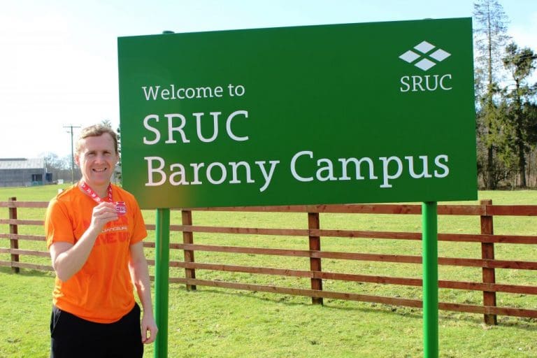 SRUC BARONY’S MARATHON MAN TO RUN 500 CHARITY MILES