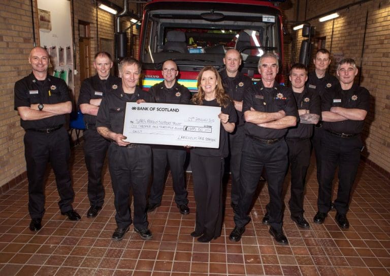FIREFIGHTERS IN DUMFRIES AND GALLOWAY ROW FOR CHARITY
