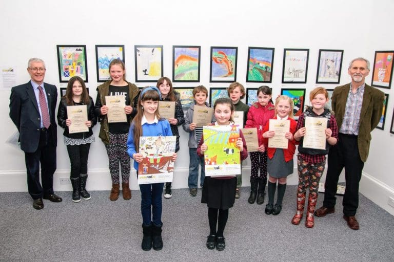 WINNERS OF DUMFRIES AND GALLOWAYS SPRING FLING SCHOOL POSTER COMPETITION UNVEILED
