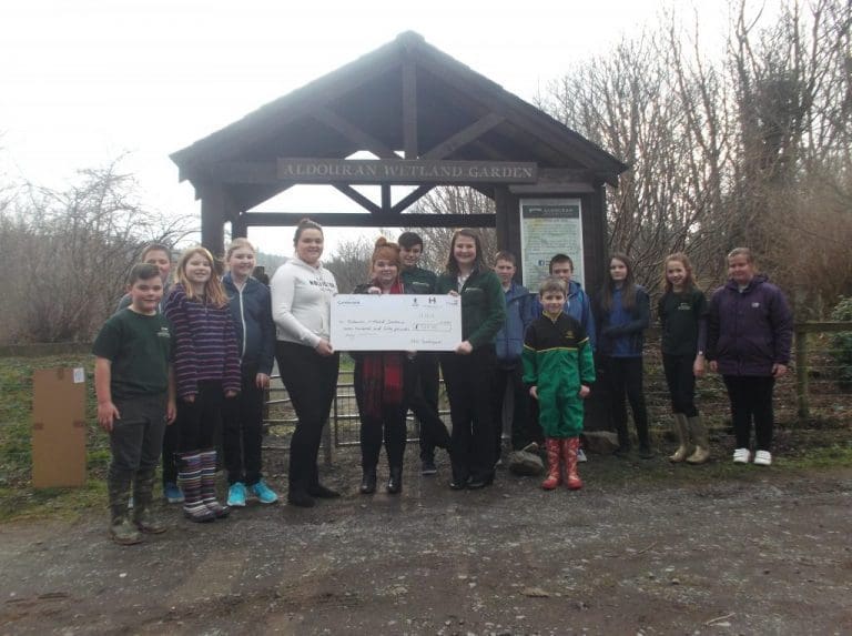 £750 FUNDING SUCCESS FOR GREEN FINGERED YOUNG VOLUNTEERS FROM LESWALT