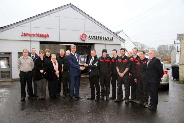 CASTLE DOUGLAS FAMILY RUN GARAGE LEADS THE WAY