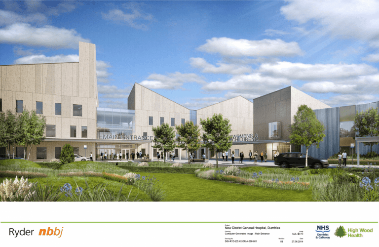 NEW £270 MILLION DUMFRIES HOSPITAL CONSTRUCTION TO START STRAIGHT AWAY