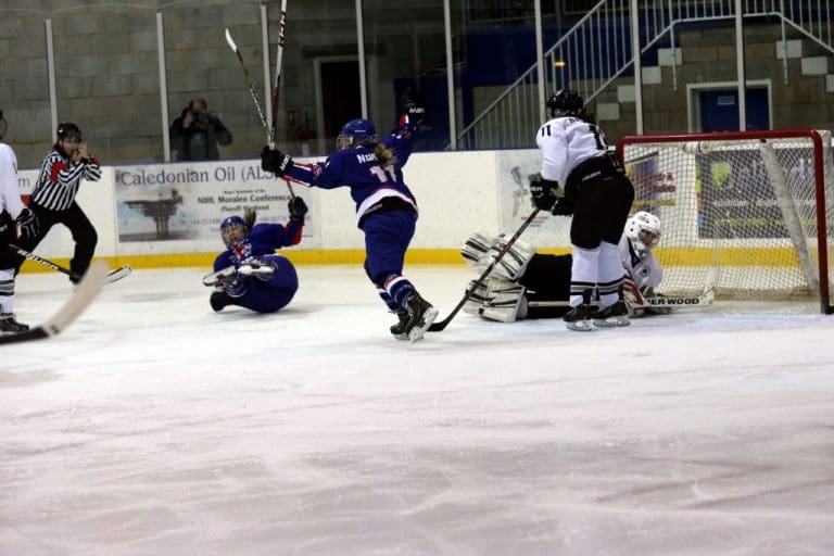 WORLD CHAMPIONSHIP ICE HOCKEY IS UNDERWAY AT DUMFRIES ICE BOWL