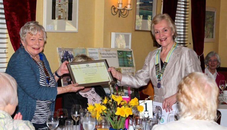 KIRKCUDBRIGHTS ‘INNER WHEEL CLUB’ CELEBRATES 40th ANNIVERSARY