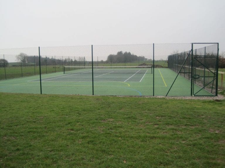 BRAND NEW TENNIS FACILITY FOR RUTHWELL RECREATION CLUB