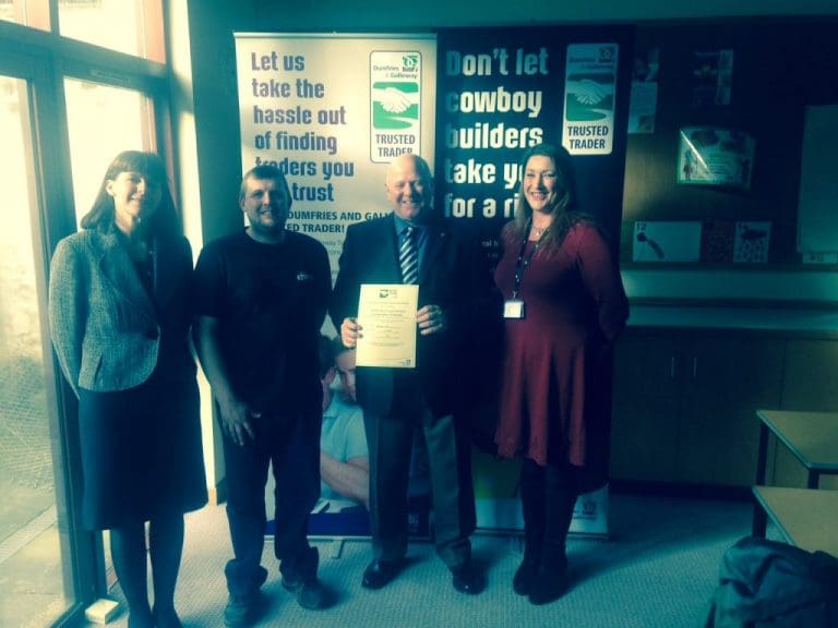 TRUSTED TRADER SCHEME LAUNCHED IN LOCKERBIE & STRANRAER