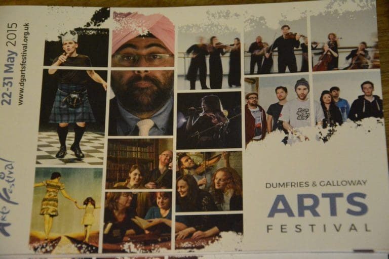 DUMFRIES AND GALLOWAY ARTS FESTIVAL , BIGGER BRIGHTER AND BETTER THAN EVER BEFORE