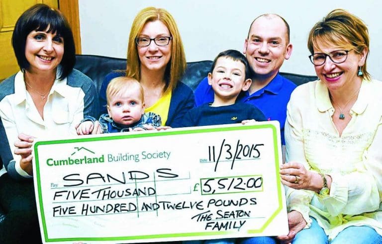 AN AMAZING YEAR OF CHARITY EVENTS RAISES £5,512 FOR DUMFRIES & GALLOWAY SANDS GROUP