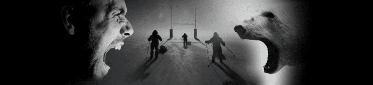 DUMFRIES ARCTIC RUGBY CHALLENGER ARRIVE AT MAGNETIC NORTH POLE!